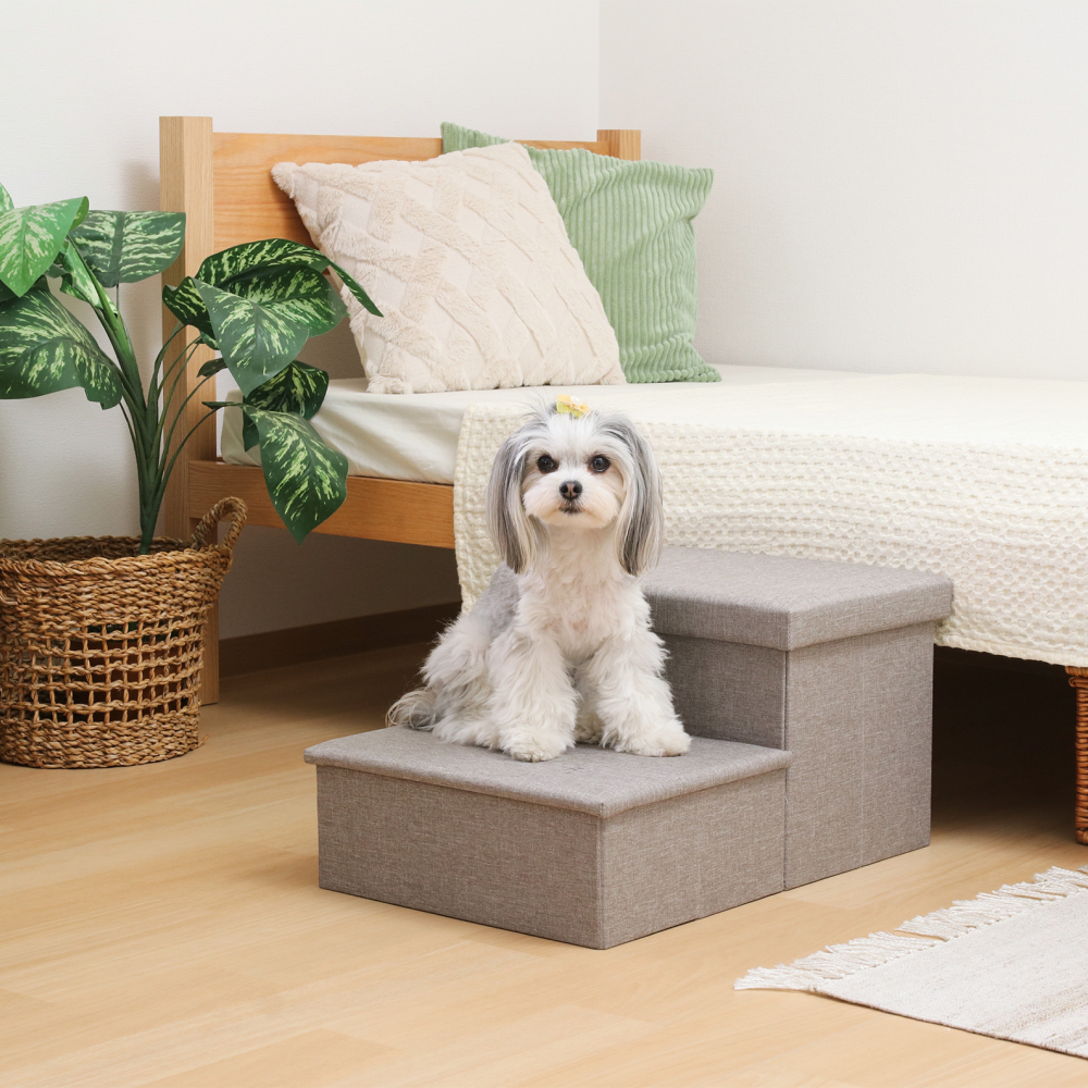 マミィ！ アントステラ　ベッドステップ　踏み台　収納　セール価格 収納付きペットステップ 犬 猫 踏み台 | UTOPIE | UTOPIE（ユトピー）