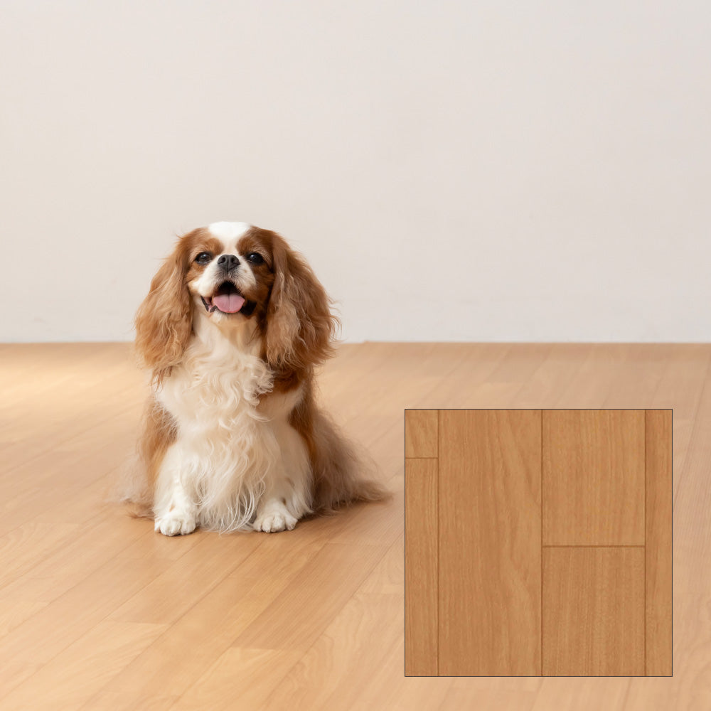 日本製 床暖房対応 ペット対応 犬 猫 滑りにくい極厚クッションフロア 敷くだけ 簡単設置