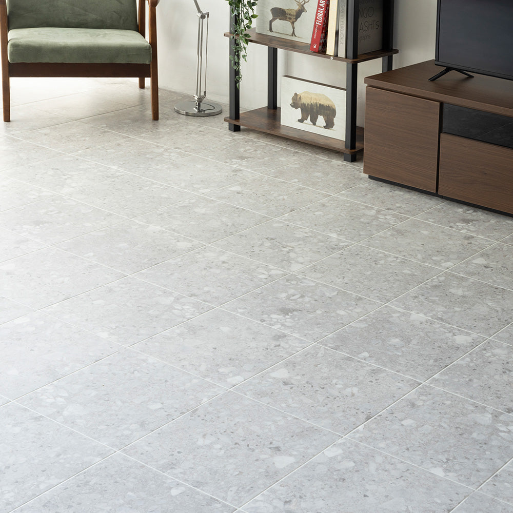 ストーン調 大理石柄 クッションフロア DIY