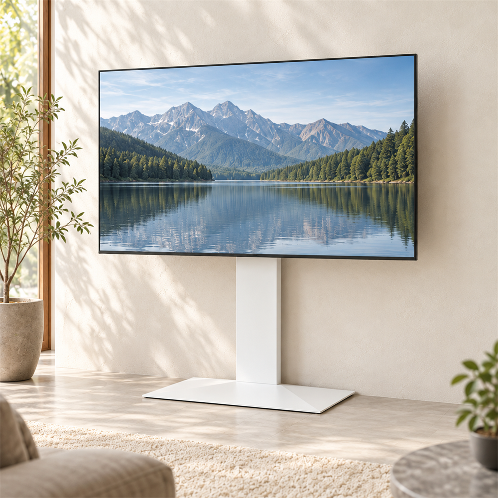 FOLVIA（フォルヴィア）壁寄せテレビスタンド｜43〜85型対応