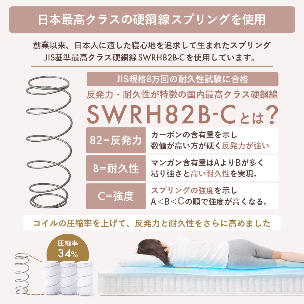 【収納付き】ベッドフレーム 宮棚 コンセント付き 引き出し2杯 木目調 [NERERU-ST ネレル]