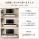 日本製シンプルモダンテレビ台 テレビボード 引き出しオープンラック付き 完成品 木製 高級感