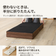 二つ折りできる約100×100cmのマット付き