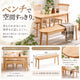 RINON ダイニング4点セット 120