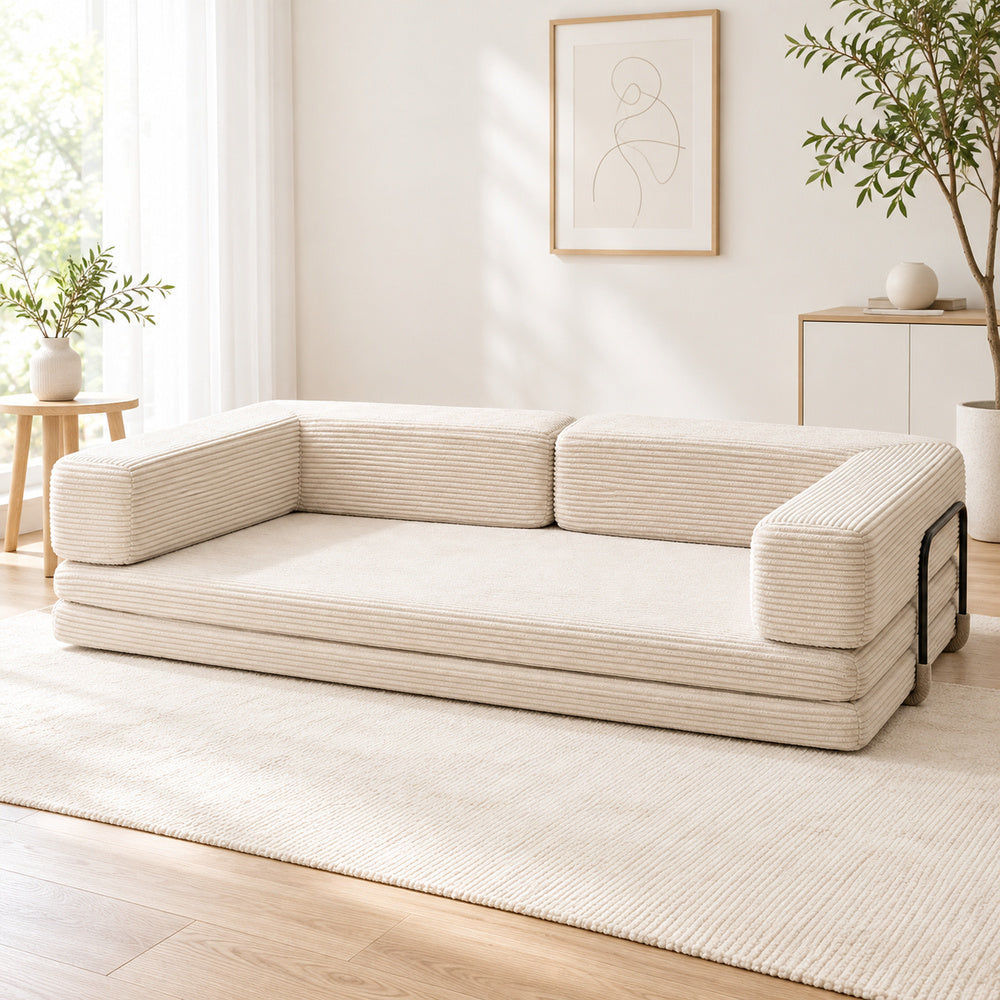 NERERU SOFA アイボリーのインテリア使用例