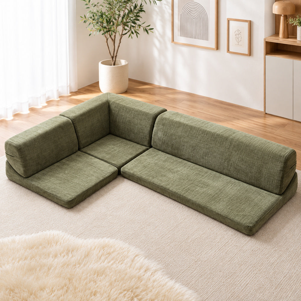 NERERU SOFA カーキ 文字なし使用イメージ