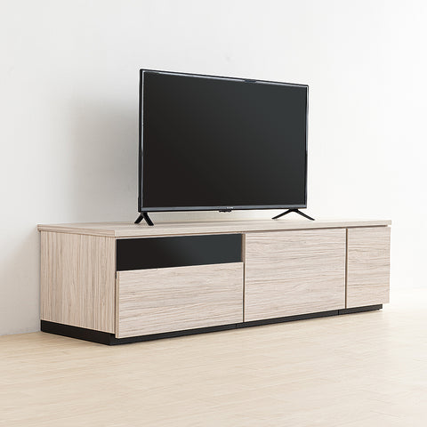日本製 組み替えテレビボード 完成品 ［グレー］