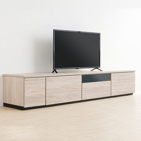 日本製 組み替えテレビボード 完成品 ［グレー］