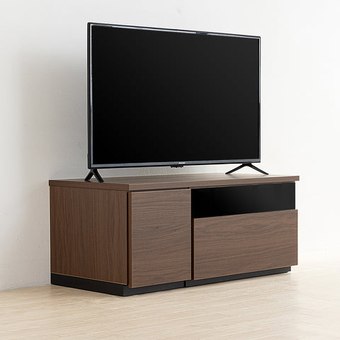 日本製 組み替えテレビボード 完成品 ［ブラウン］
