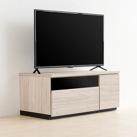 日本製 組み替えテレビボード 完成品 ［グレー］